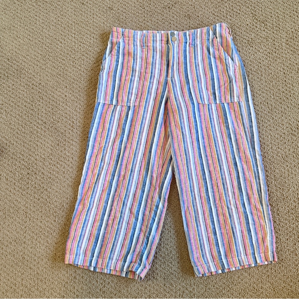 Seven 7 jeans Striped Wide-Leg Pants